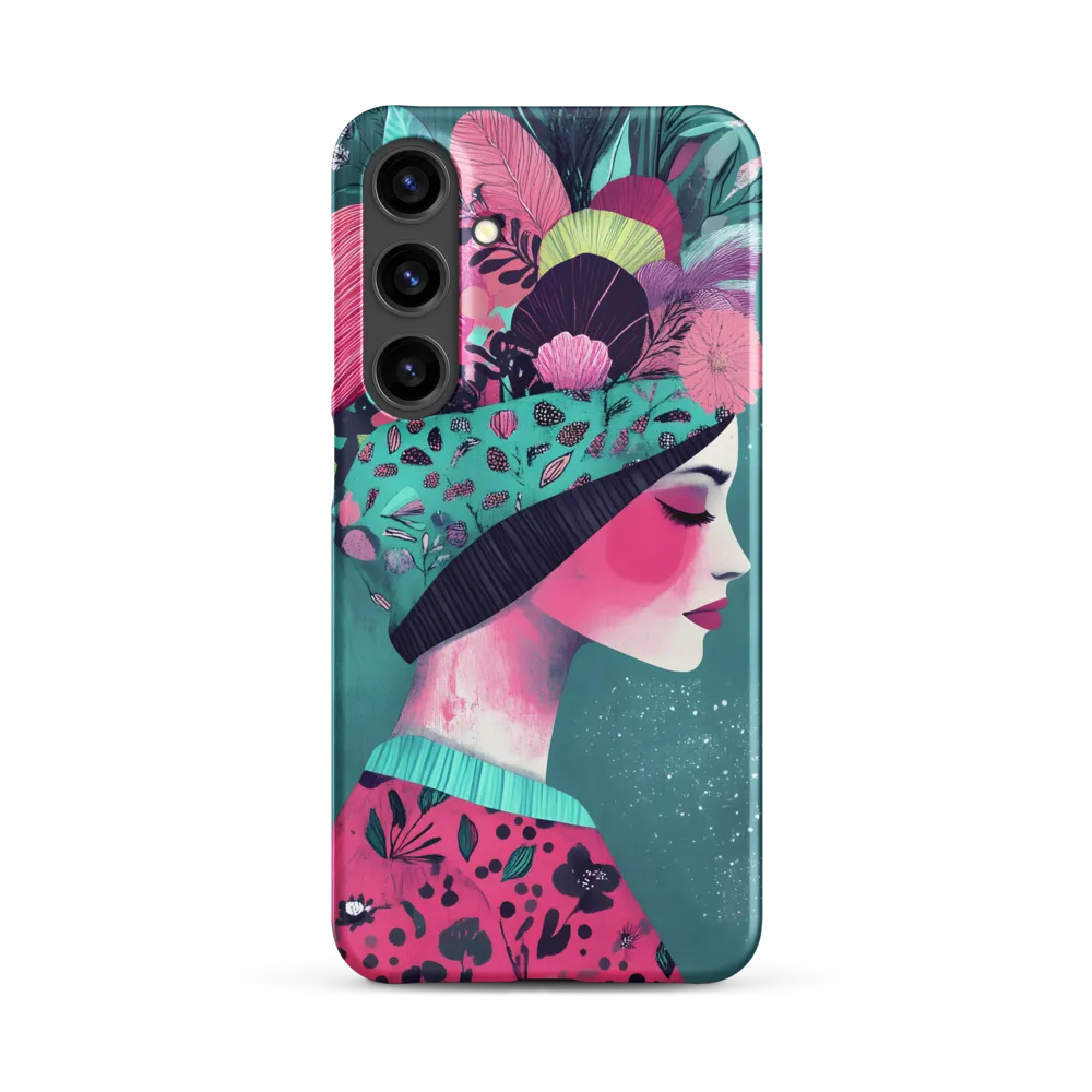 Whimsical Floral Portrait