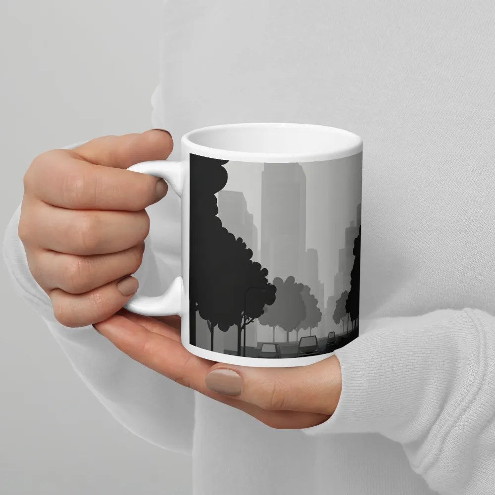 Urban Serenity | Mug with White inside | 11 oz