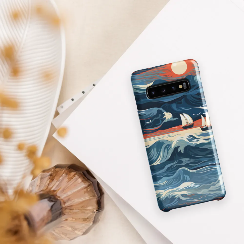 Ocean Whispers: A Voyage at Dusk