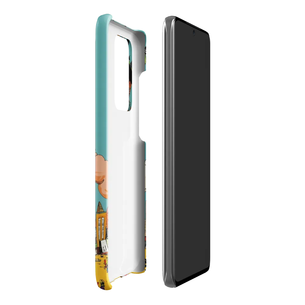 Urban Fantasia: A Whimsical Encounter | Phone Case |  S20 Ultra | Snap Case | Matte