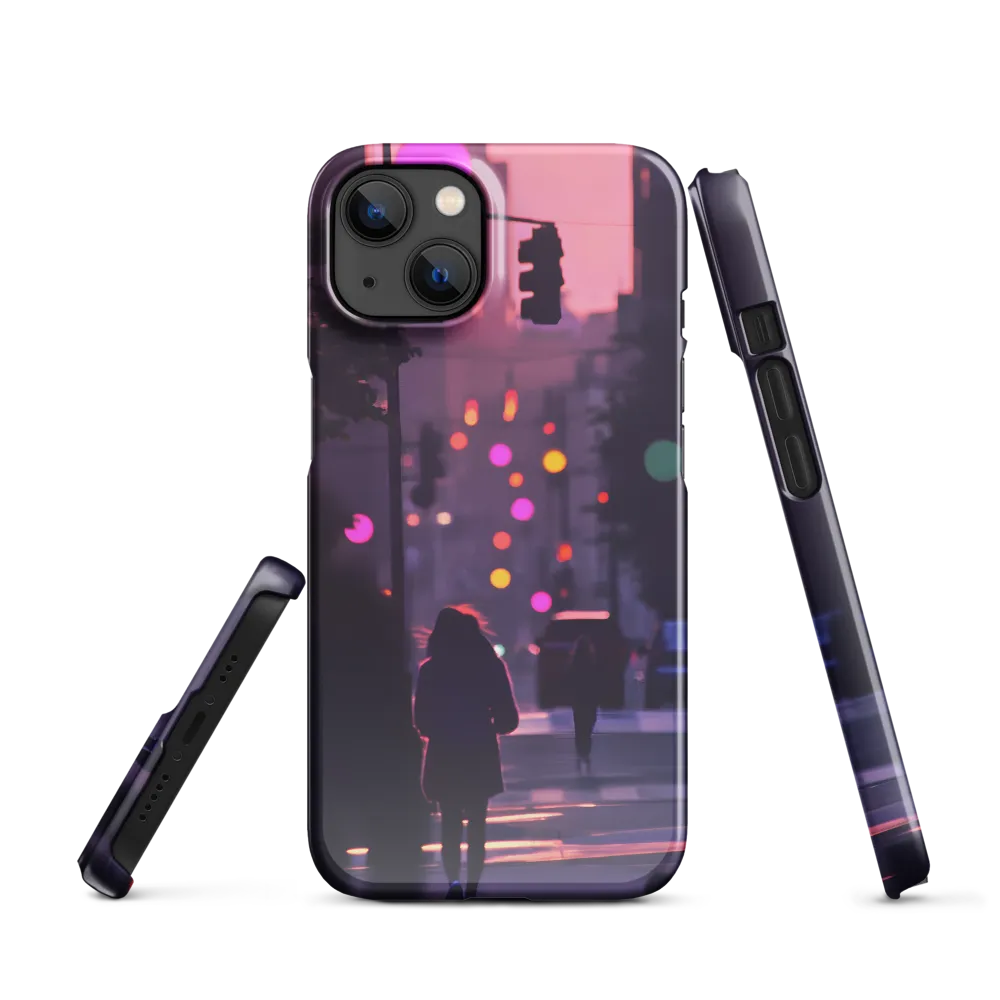 City Silhouettes at Dusk | Phone Case |  13 | Snap Case | Glossy
