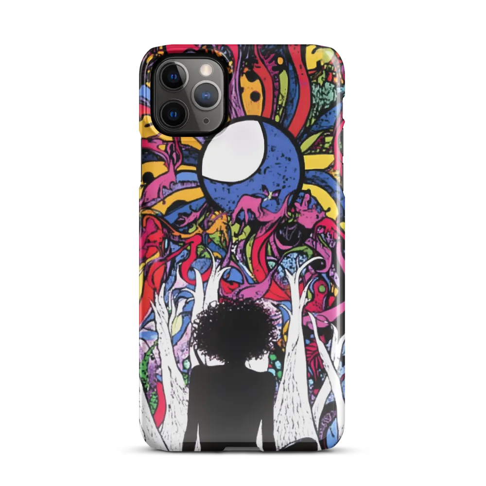 Contemplation in a Kaleidoscopic Realm | Phone Case |  11 Pro Max | Snap Case | Glossy