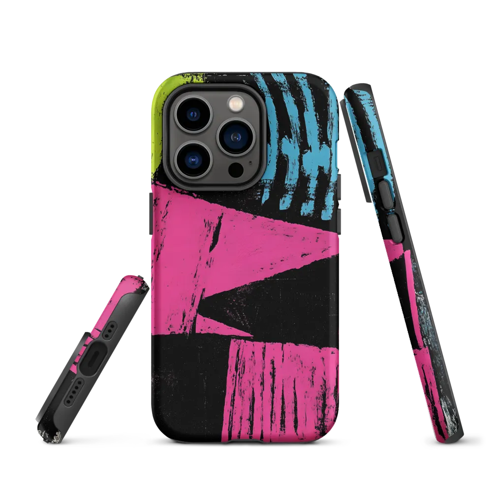 Dynamic Geometry | Phone Case |  14 Pro | Tough Case | Matte