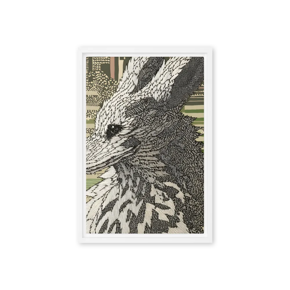 Reflections of the Forest | Canvas with White Frame | 12″×18″