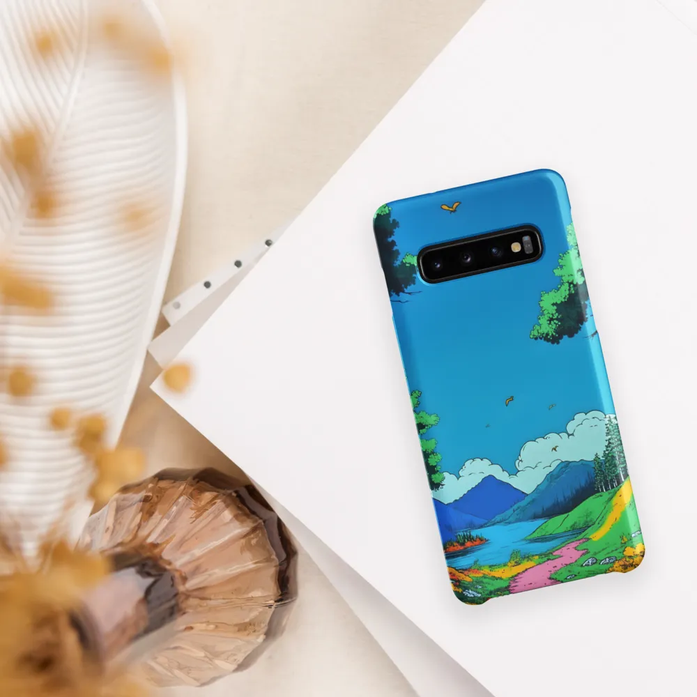 Serenity in Nature | Phone Case |  S10 | Snap Case | Matte