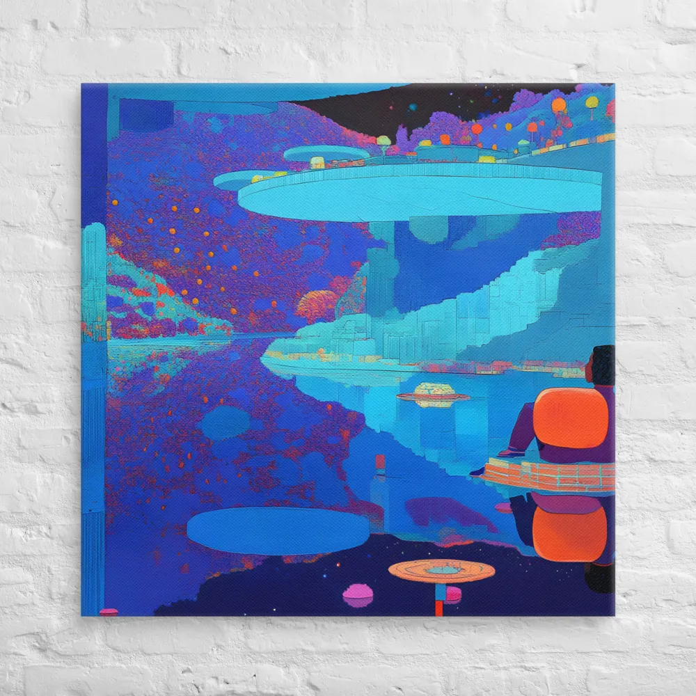 Reflections of Serenity | Canvas | 36″×36″