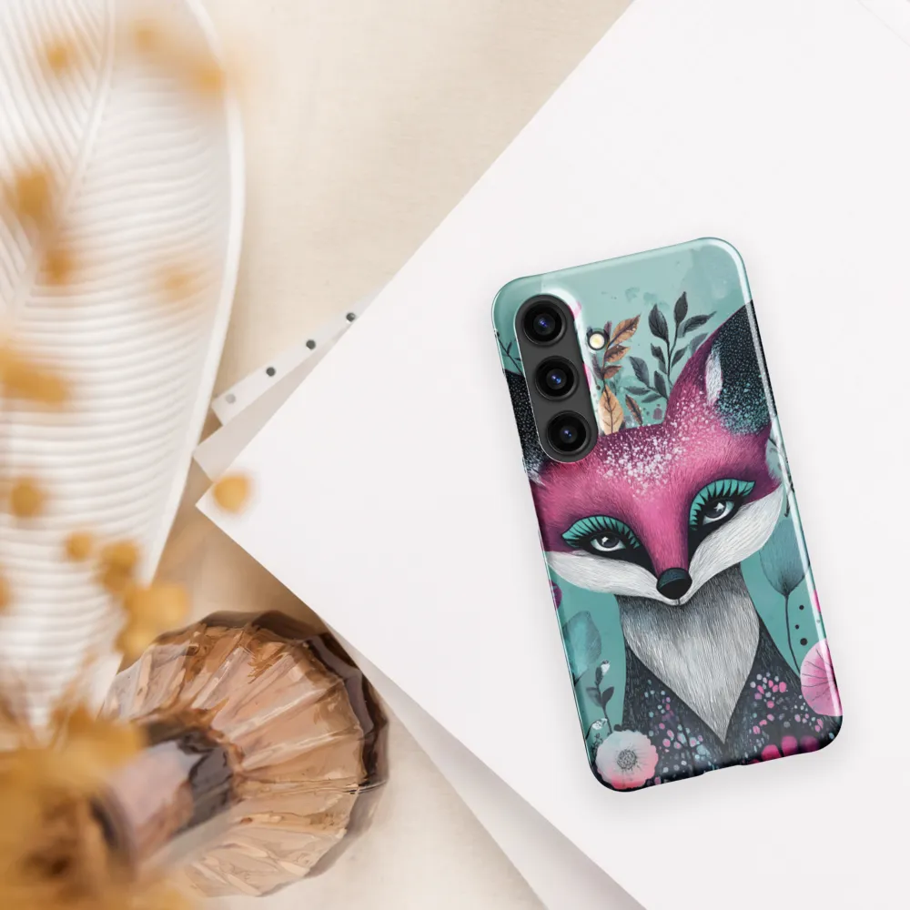 Whimsical Fox Among Blossoms