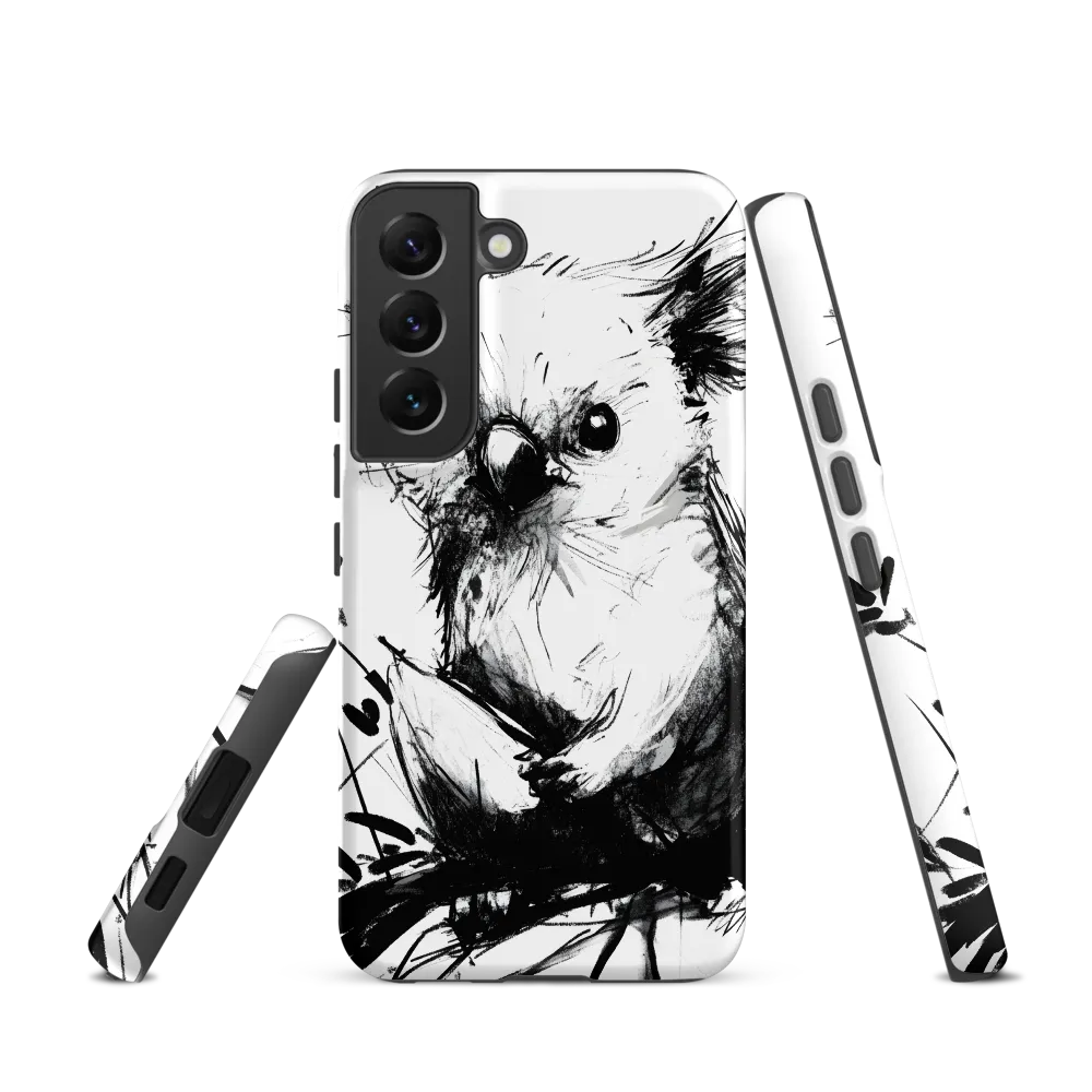 Whimsical Koala in Ink