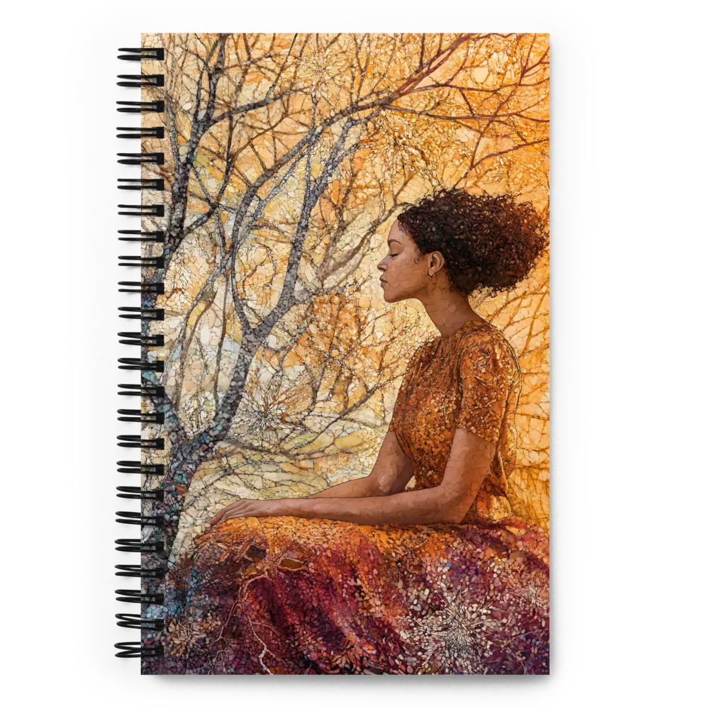 Whispers of Autumn | Spiral Notebook