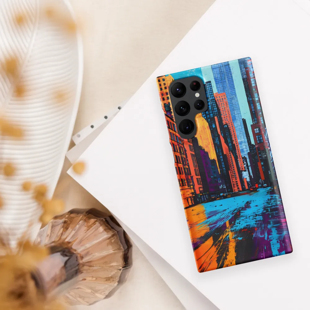 Vibrant Urban Horizons | Phone Case |  S22 Ultra | Snap Case | Matte