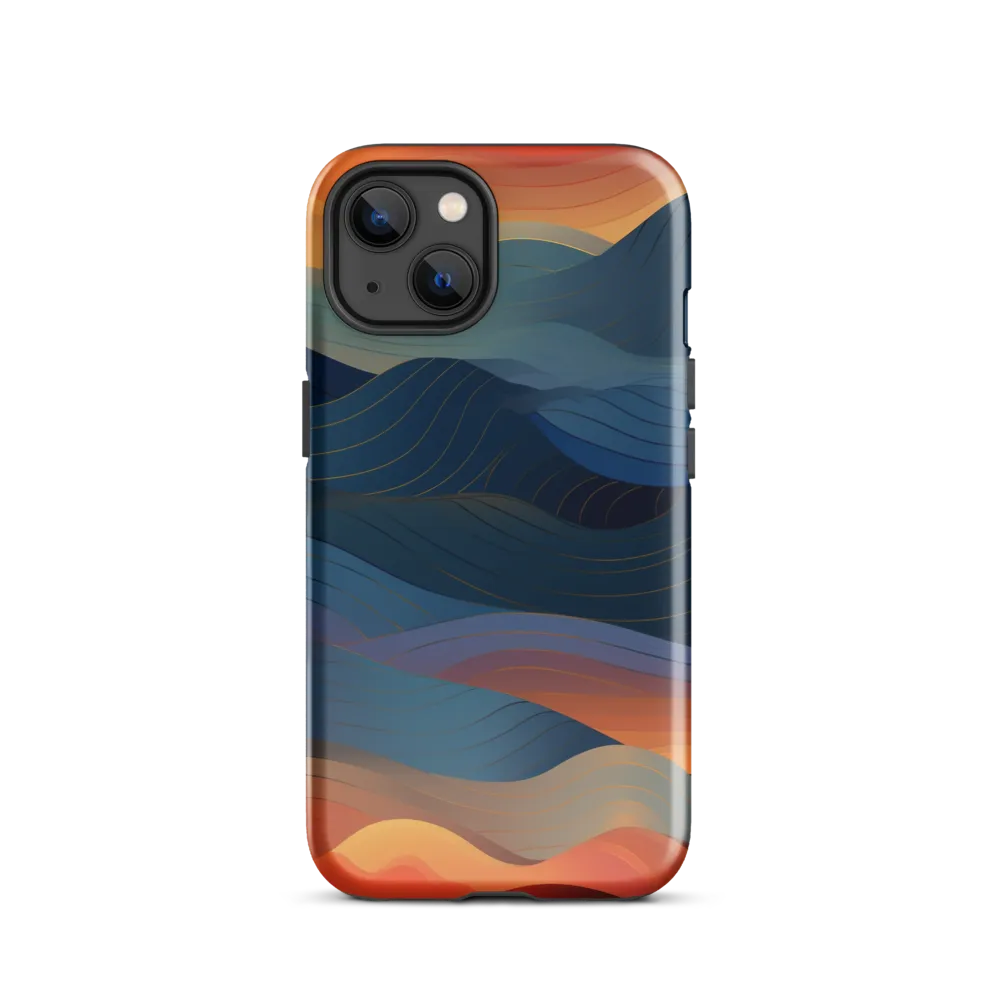 Harmonious Waves at Dusk