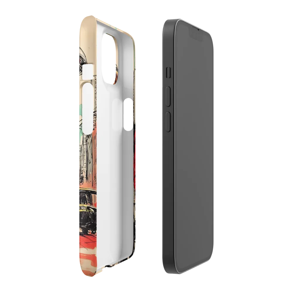 A Journey Beyond the City | Phone Case |  14 | Snap Case | Matte