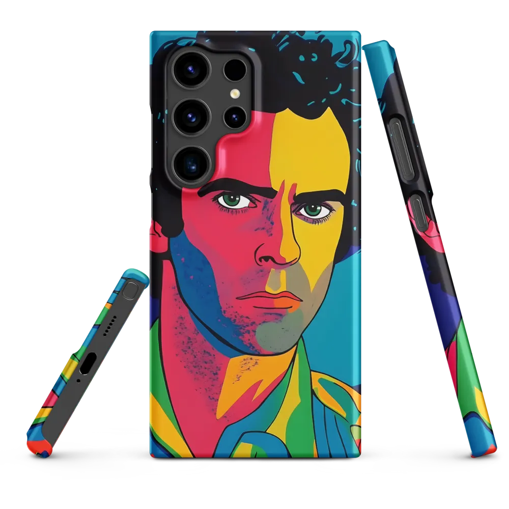 Electric Visage: A Portrait of Vibrance