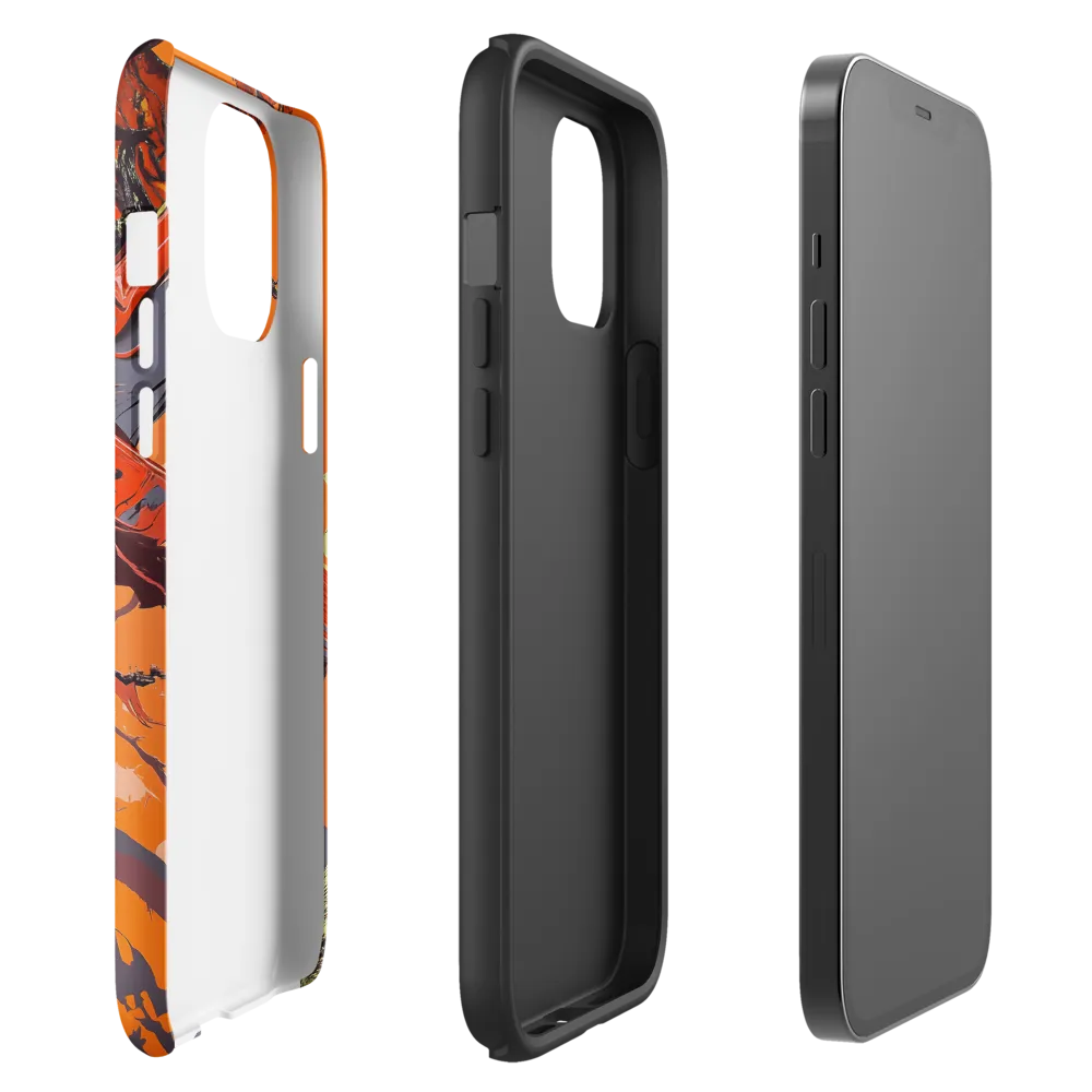 Life in Motion: An Abstract Tree | Phone Case |  12 Pro Max | Tough Case | Matte