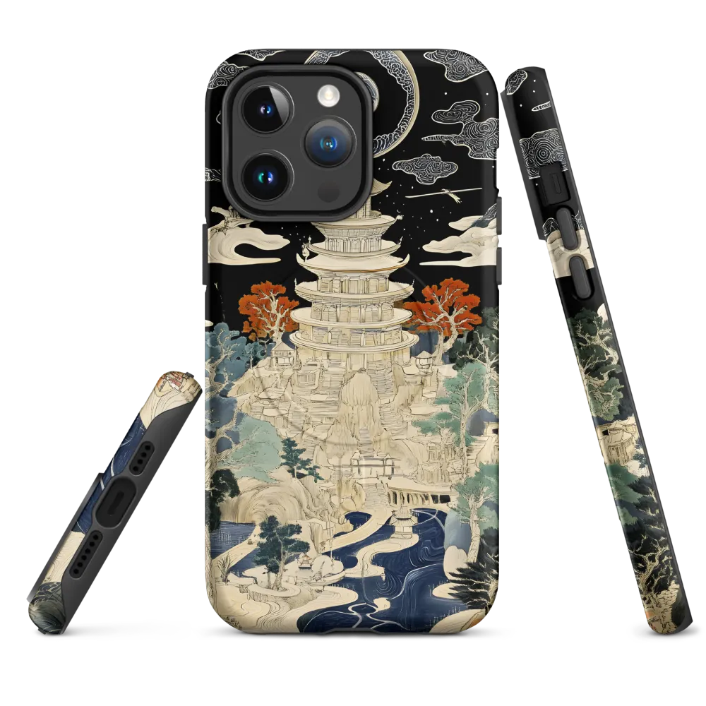 Whispers of the Pagoda | Phone Case |  14 Pro Max | MagSafe® Tough Case | Matte