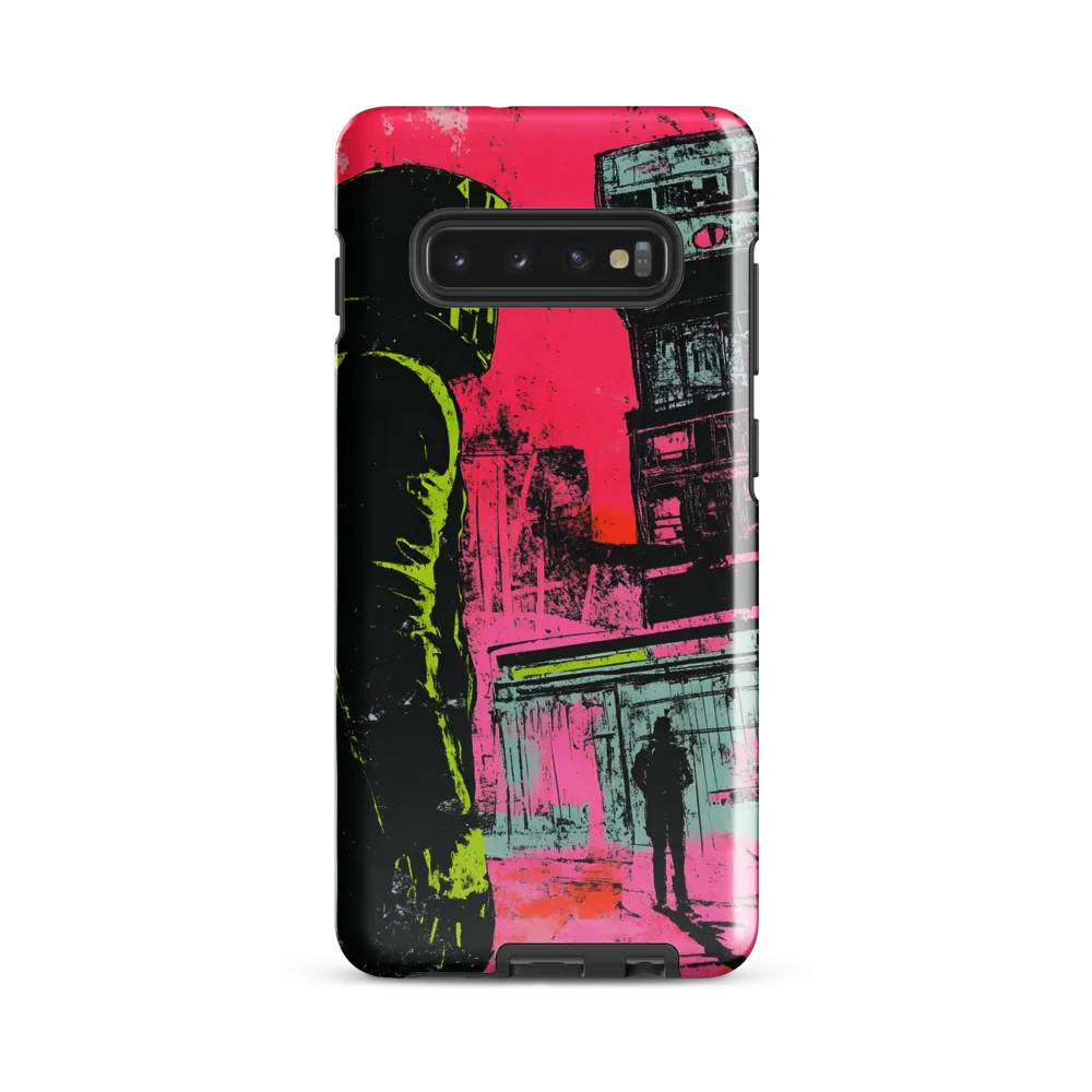 Urban Echoes of Mystery | Phone Case |  S10 Plus | Tough Case | Glossy