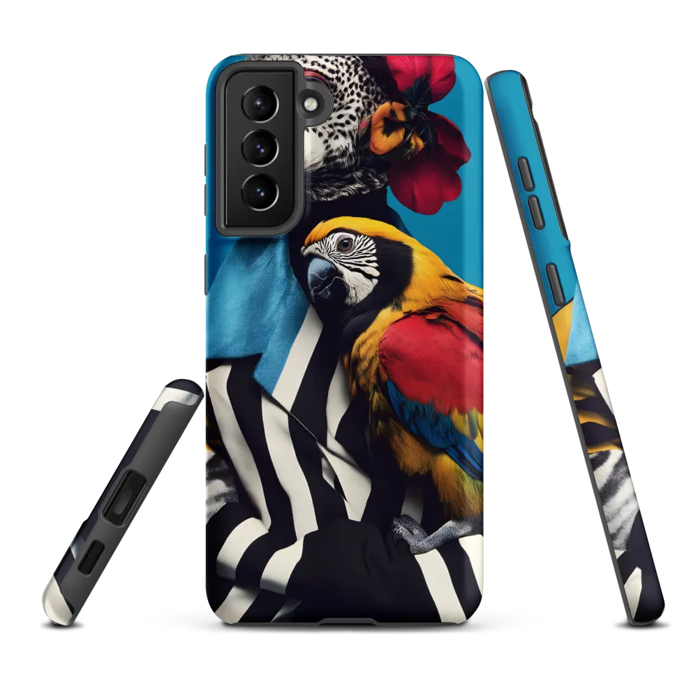 Vibrant Fusion of Flora and Fauna