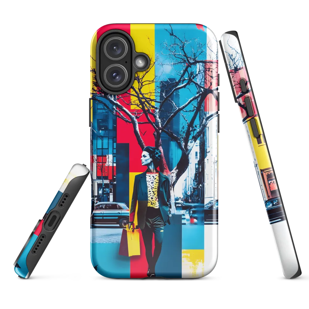 Urban Elegance | Phone Case |  16 Plus | Tough Case | Glossy