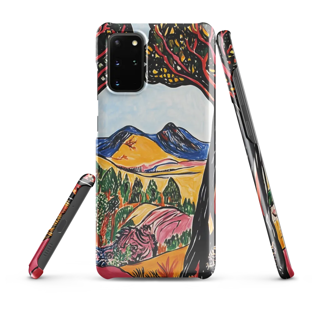 Vibrant Nature's Embrace | Phone Case |  S20 Plus | Snap Case | Glossy
