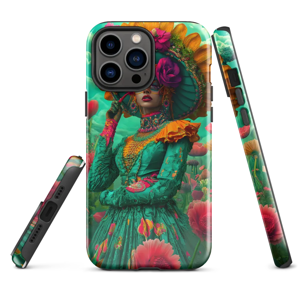 The Blooming Spectacle | Phone Case |  13 Pro Max | Tough Case | Glossy