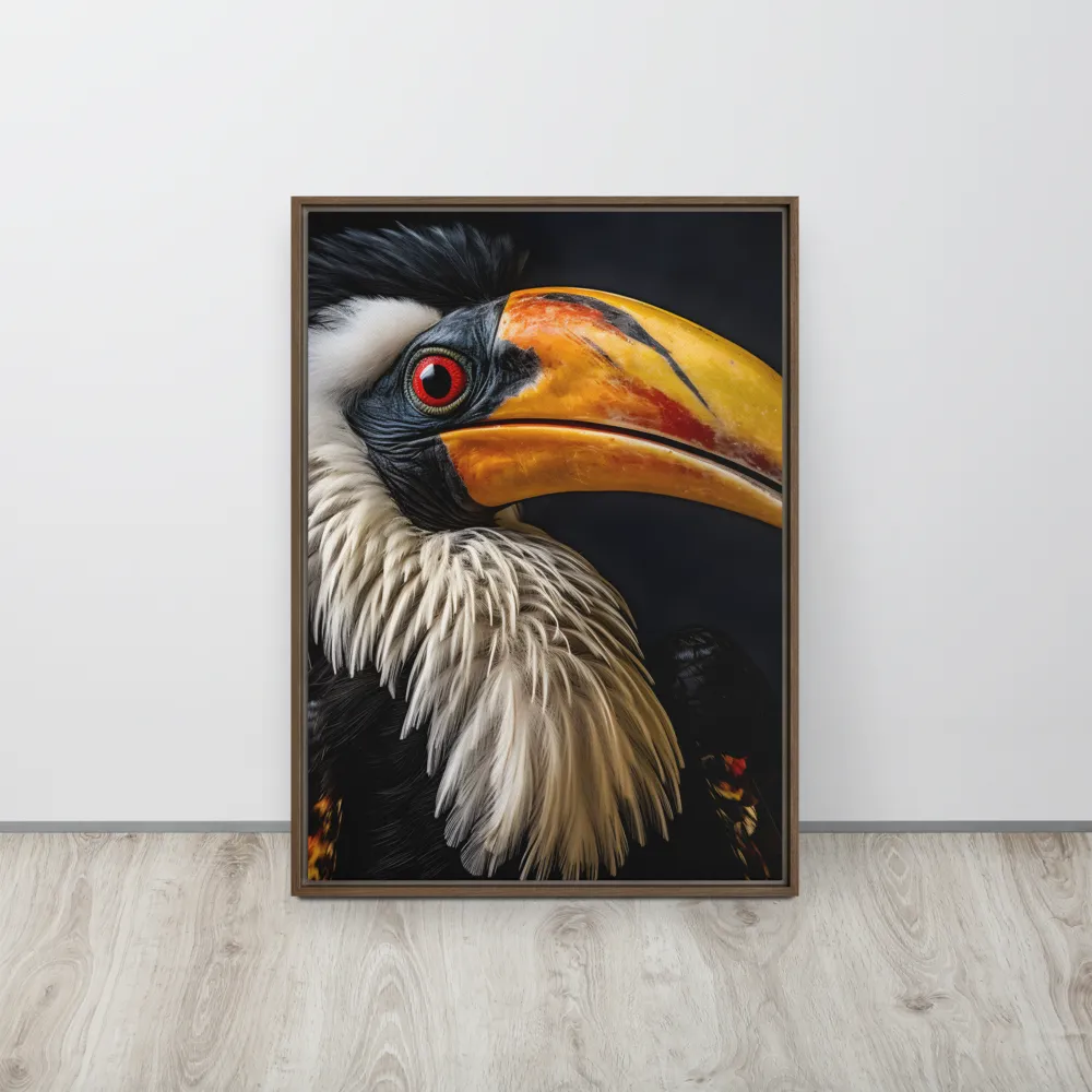 Majestic Hornbill Portrait