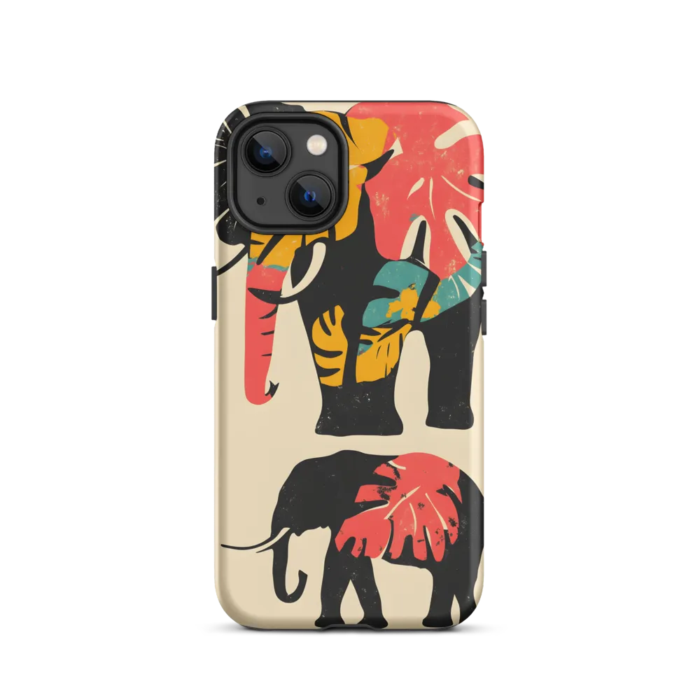 Tropical Elegance: The Elephant's Dance