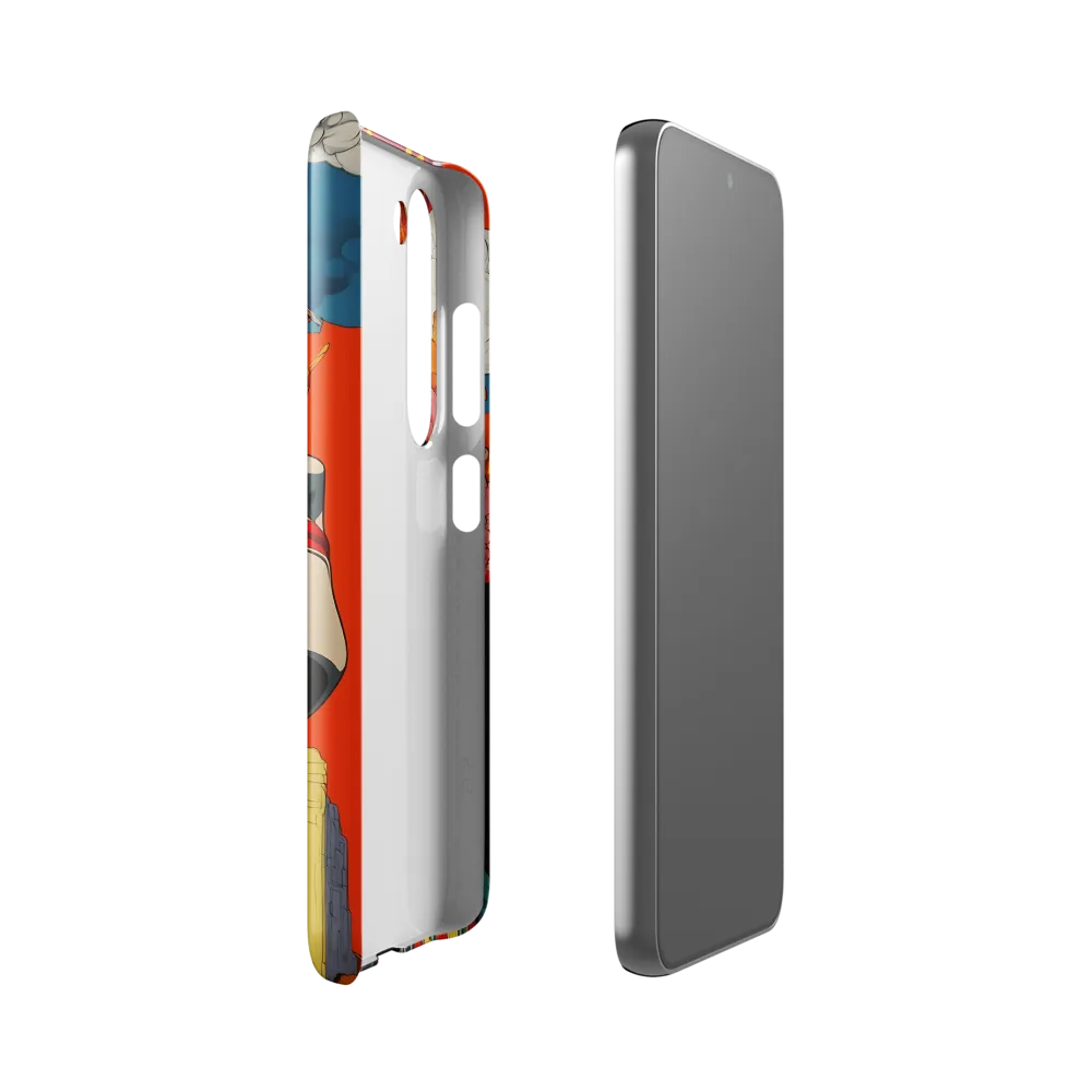 Eruption of Power | Phone Case |  S23 | Snap Case | Glossy