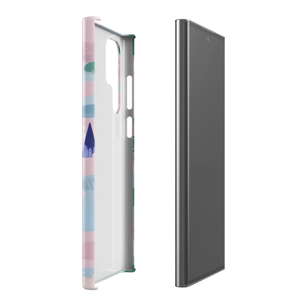Whimsical Reflections: A Journey Through Landscapes | Phone Case |  S22 Ultra | Snap Case | Matte