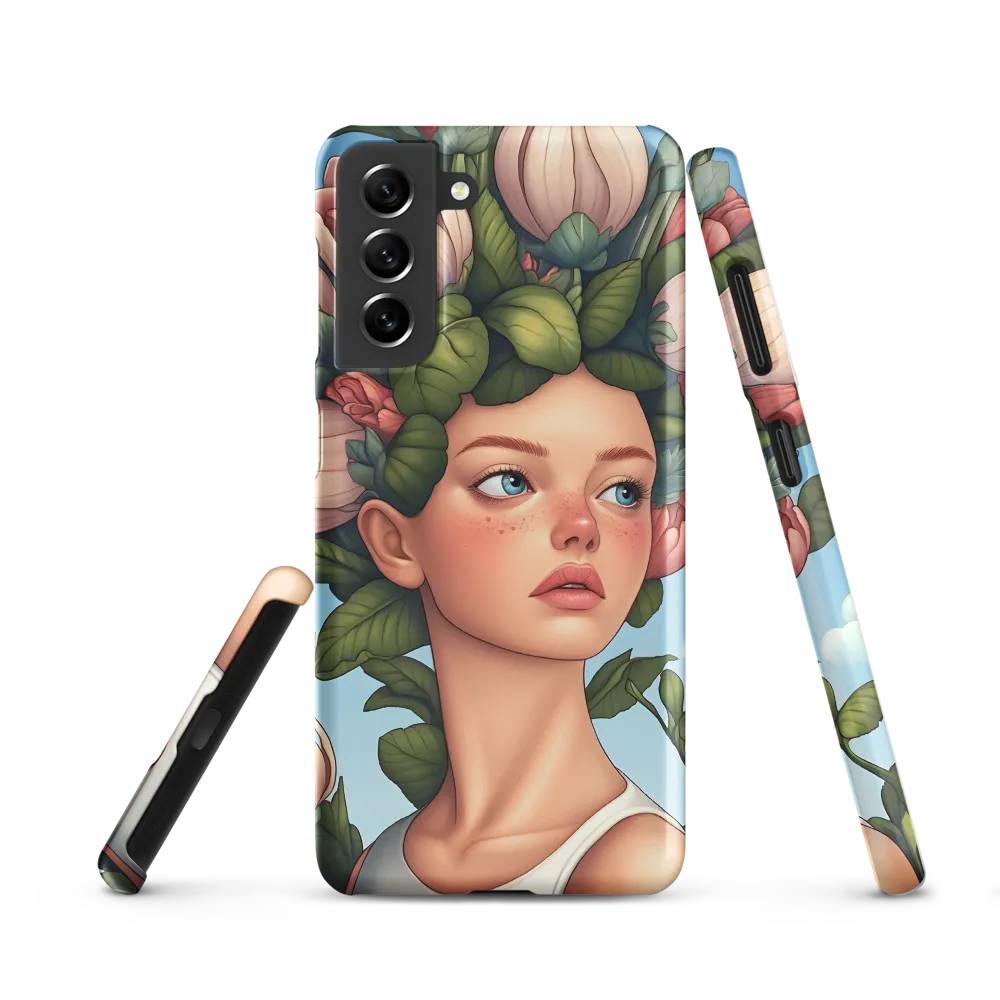 Whispers of Serenity | Phone Case |  S21 | Snap Case | Matte