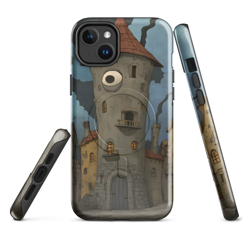 The Enigmatic Watchtower | Phone Case |  14 Plus | MagSafe® Tough Case | Glossy