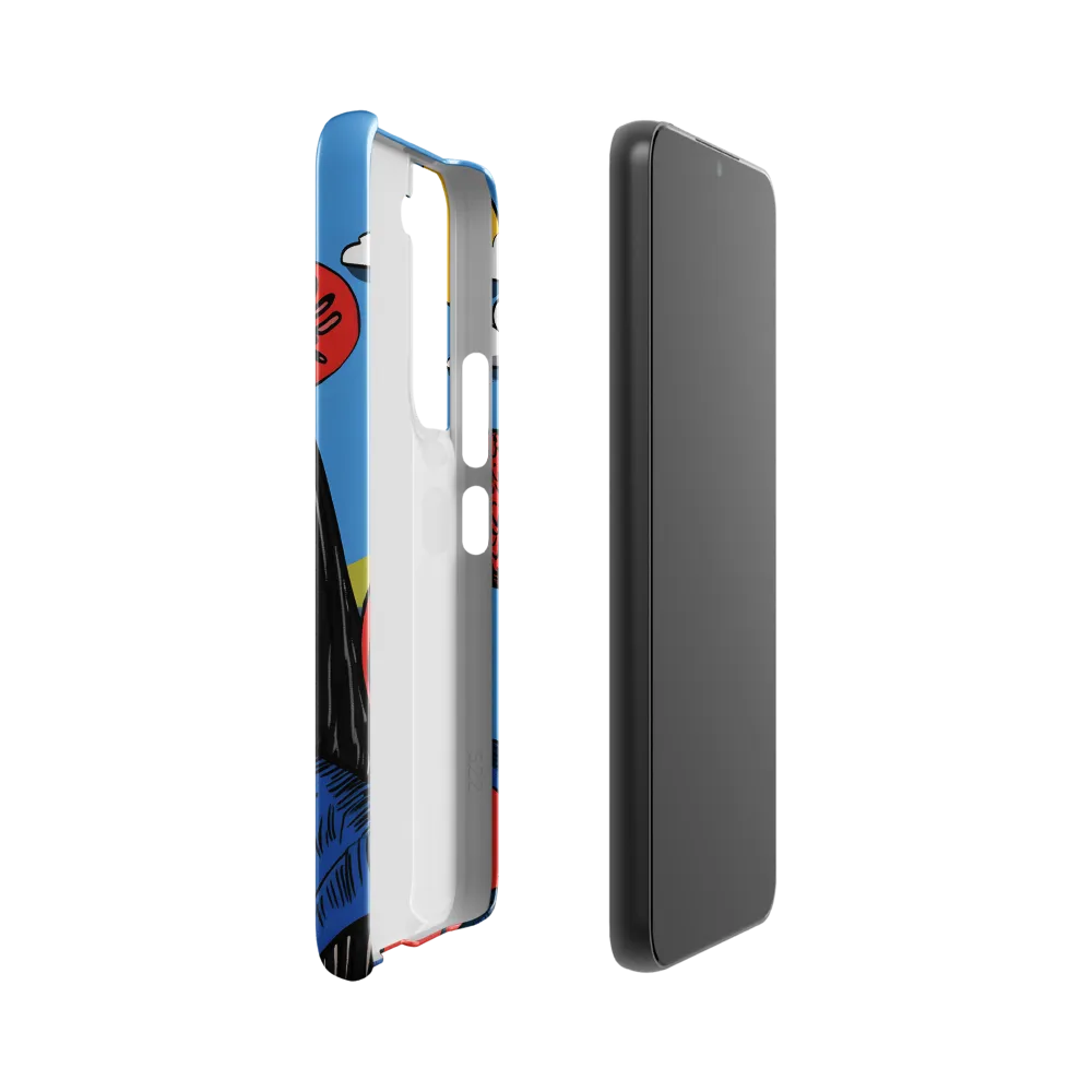 A Playful Journey Through Whimsical Woods | Phone Case |  S22 | Snap Case | Glossy