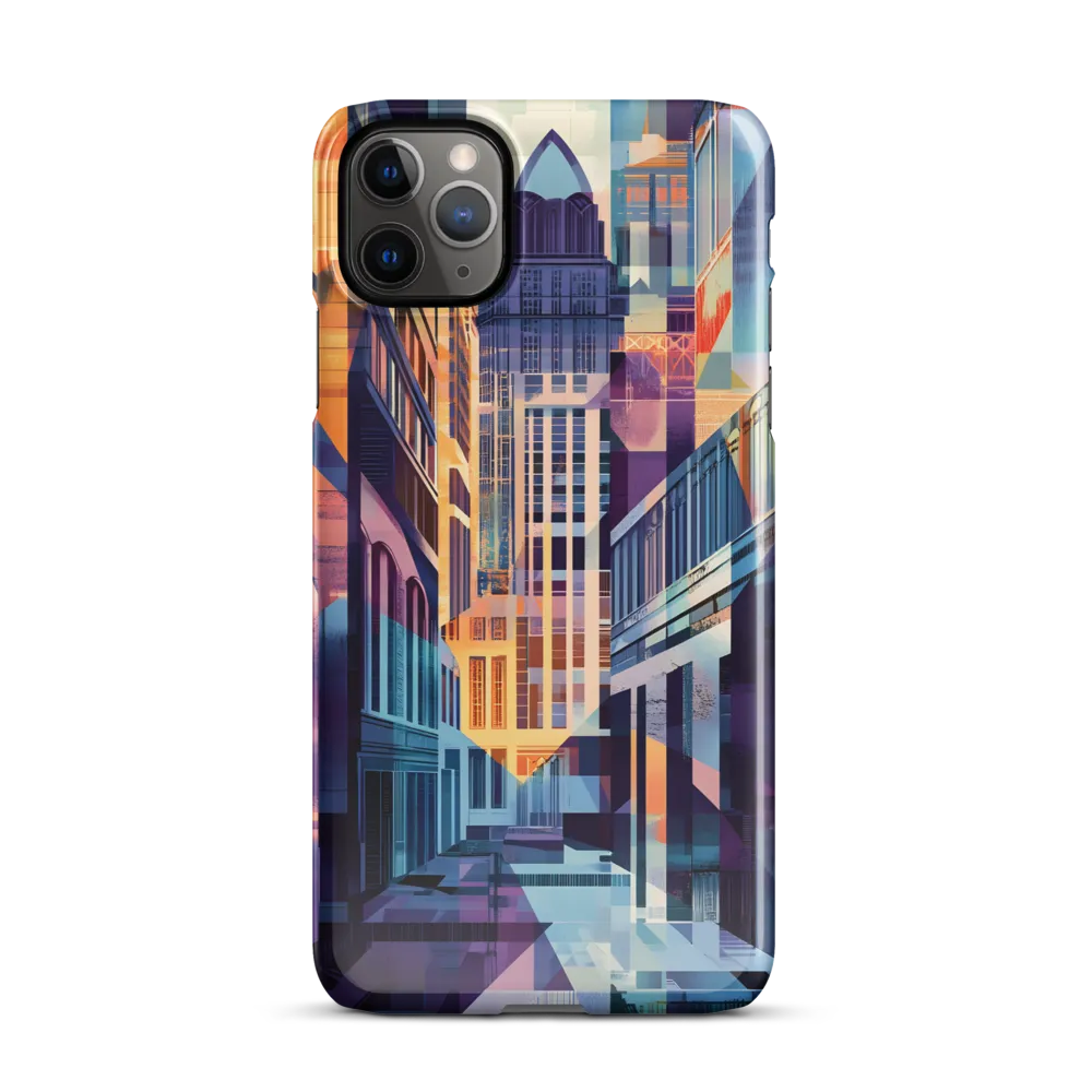 Urban Symphony: A Digital Cityscape | Phone Case |  11 Pro Max | Snap Case | Glossy