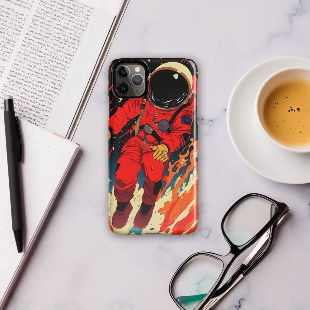 Cosmic Descent of the Astronaut | Phone Case |  11 Pro Max | Snap Case | Glossy