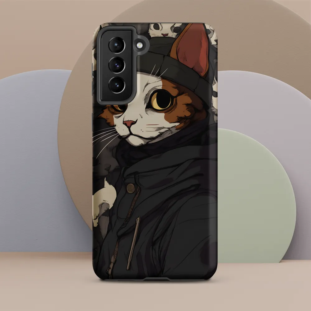 Whimsical Cat Portrait