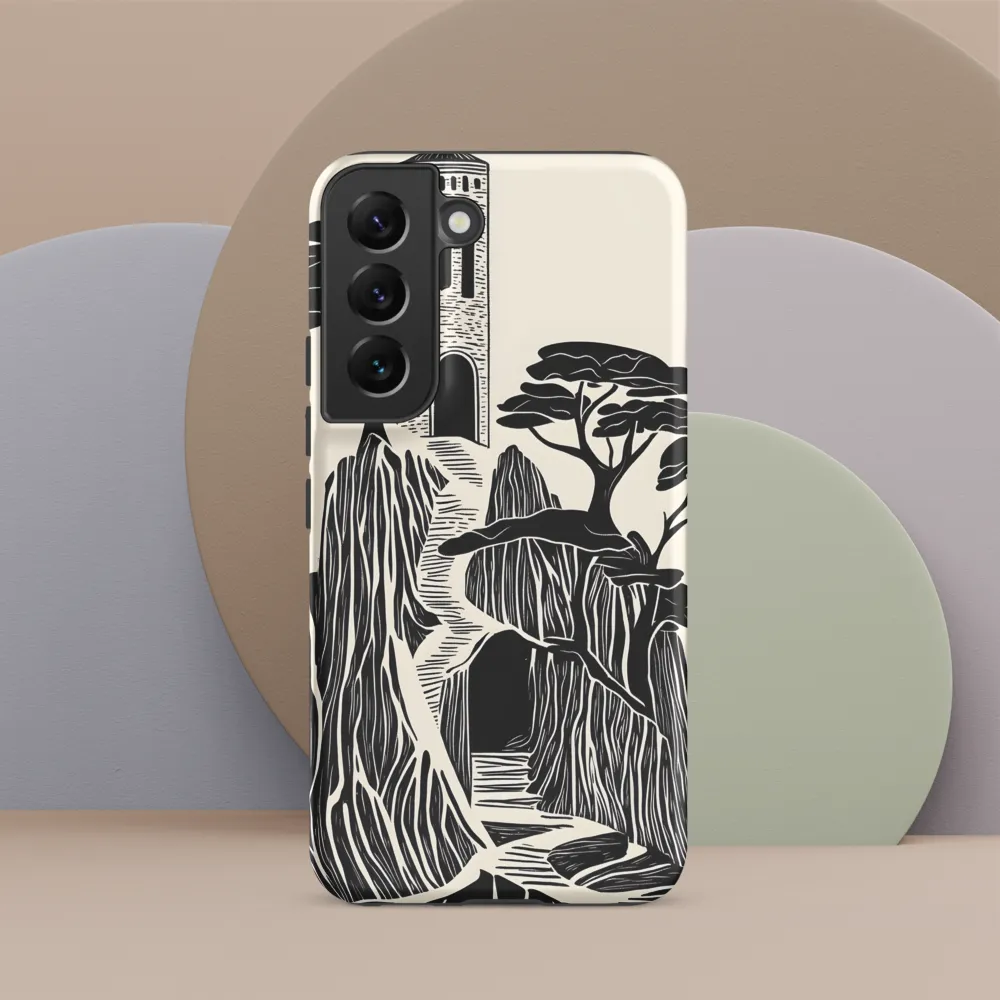 Echoes of a Mystical Tower | Phone Case |  S22 | Tough Case | Matte