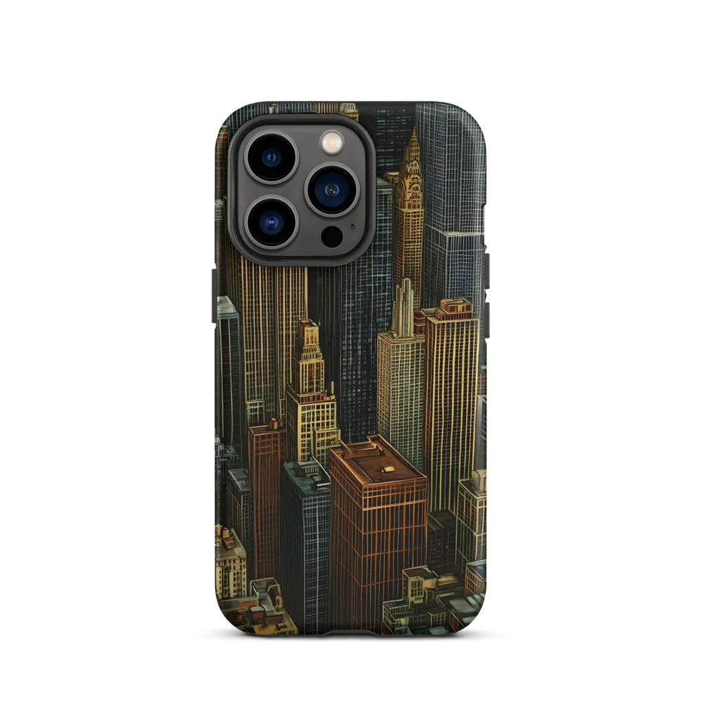 Urban Elegance: A Golden Cityscape