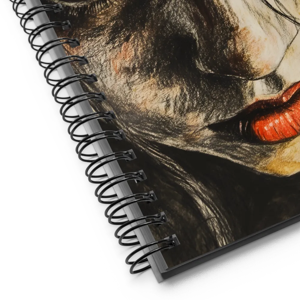 Gaze of Intensity | Spiral Notebook