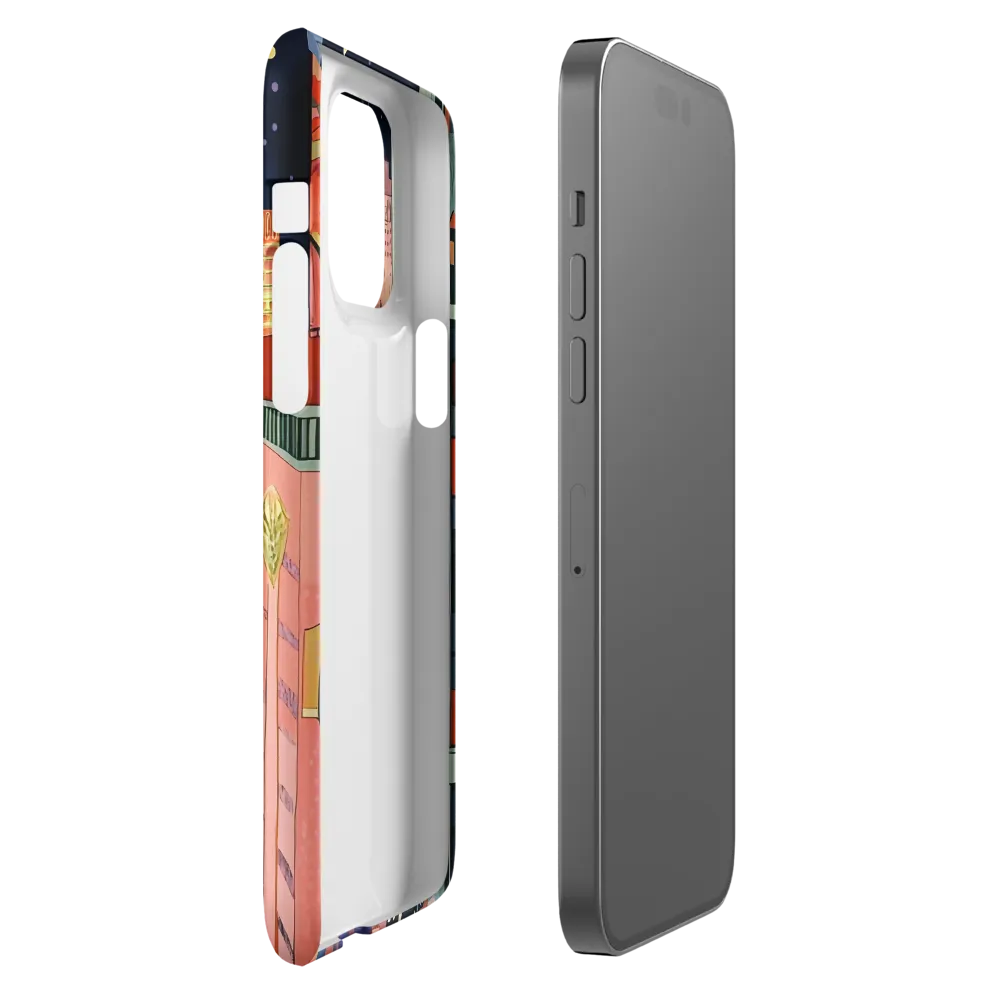 Urban Dreamscape: A Pop Art Night | Phone Case |  14 Pro Max | Snap Case | Matte
