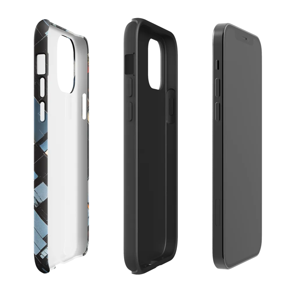 Urban Mosaic from Above | Phone Case |  12 | Tough Case | Matte