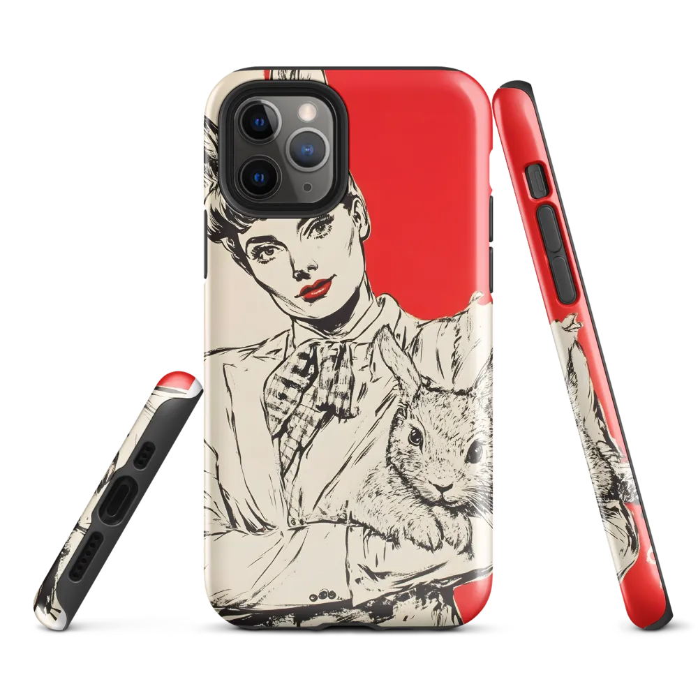 Whimsical Elegance: The Rabbit Lady