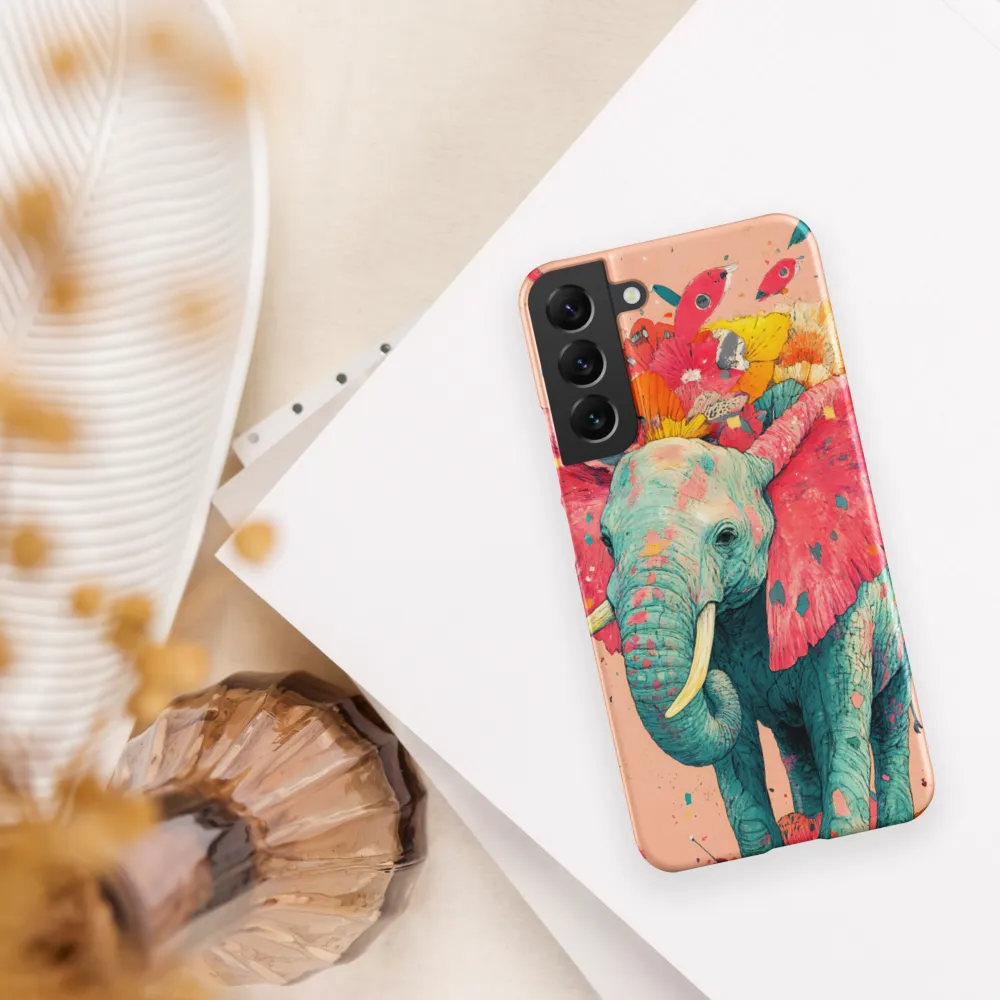 Whimsical Elegance: The Floral Elephant