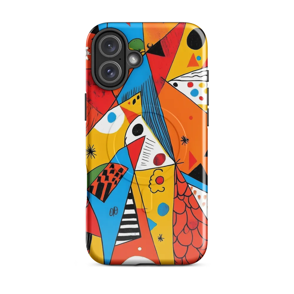 Geometric Playground: A Colorful Journey Through Abstract Landscapes
