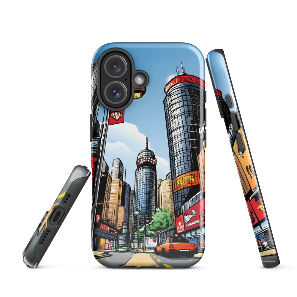 Urban Pulse: A Comic Cityscape