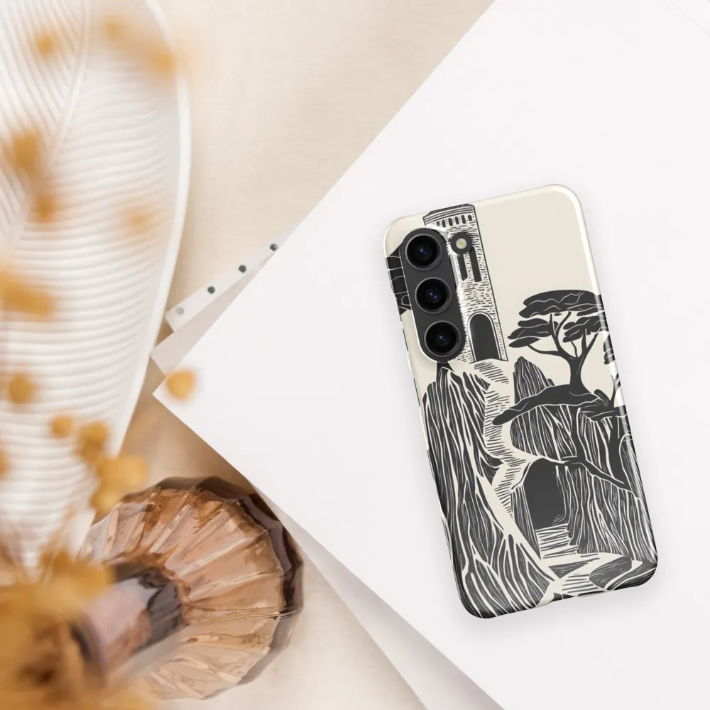 Echoes of a Mystical Tower | Phone Case |  S23 | Snap Case | Glossy