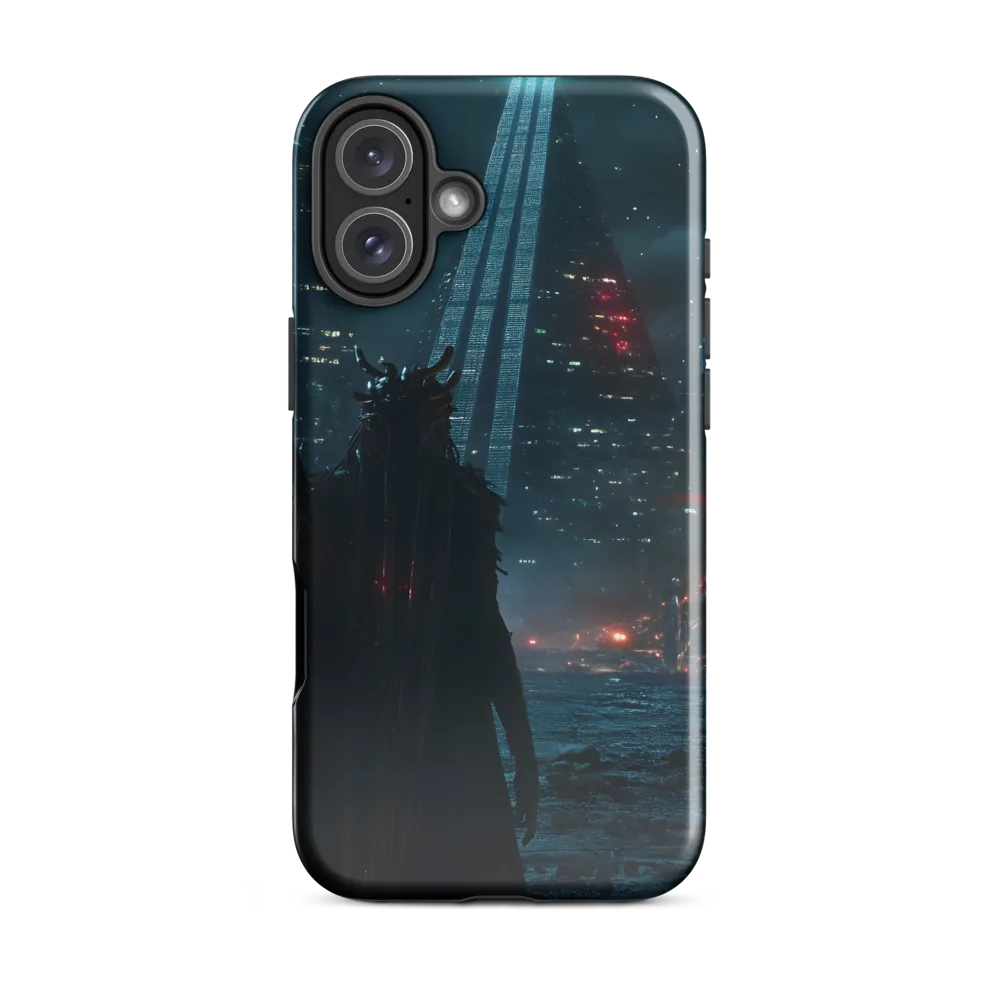 The Guardian of the Neon City | Phone Case |  16 Plus | Tough Case | Glossy