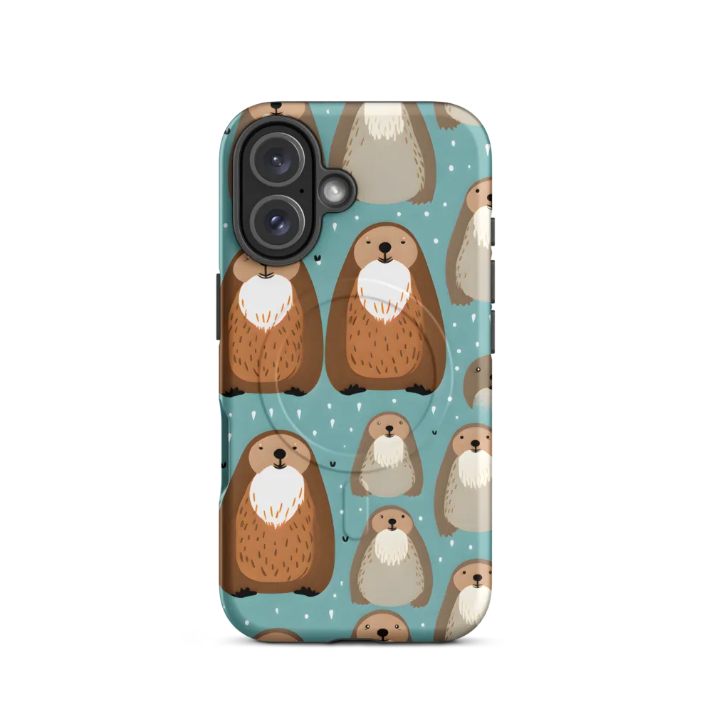 Whimsical Otter Pattern