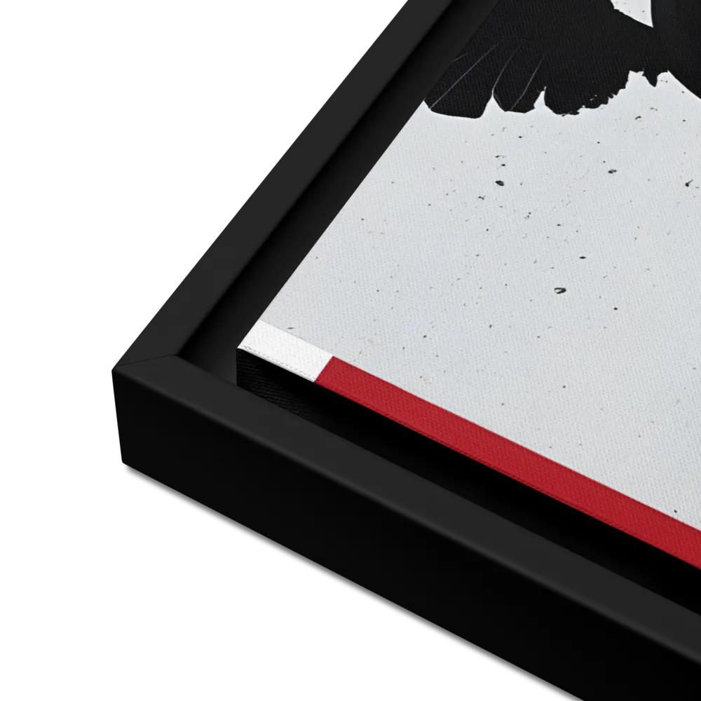 Whispers of Darkness | Canvas with Black Frame | 18″×24″