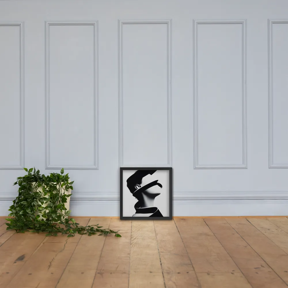 Entwined Identity | Poster with Black Frame | 14″×14″