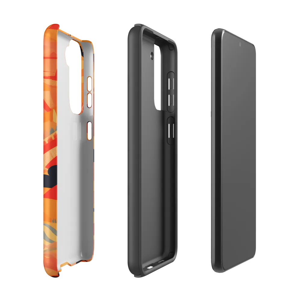 Whispers of the Abstract Horizon | Phone Case |  S21 | Tough Case | Matte