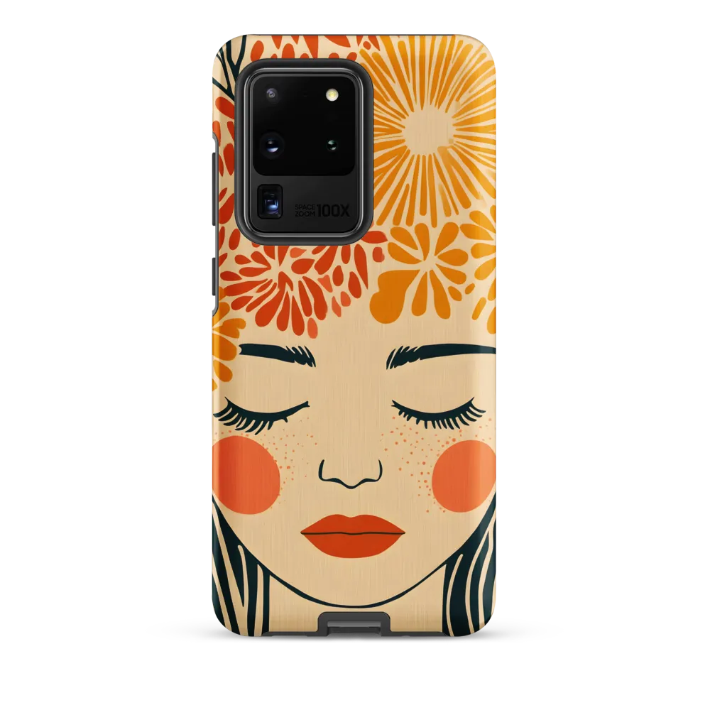Serenity in Bloom | Phone Case |  S20 Ultra | Tough Case | Matte